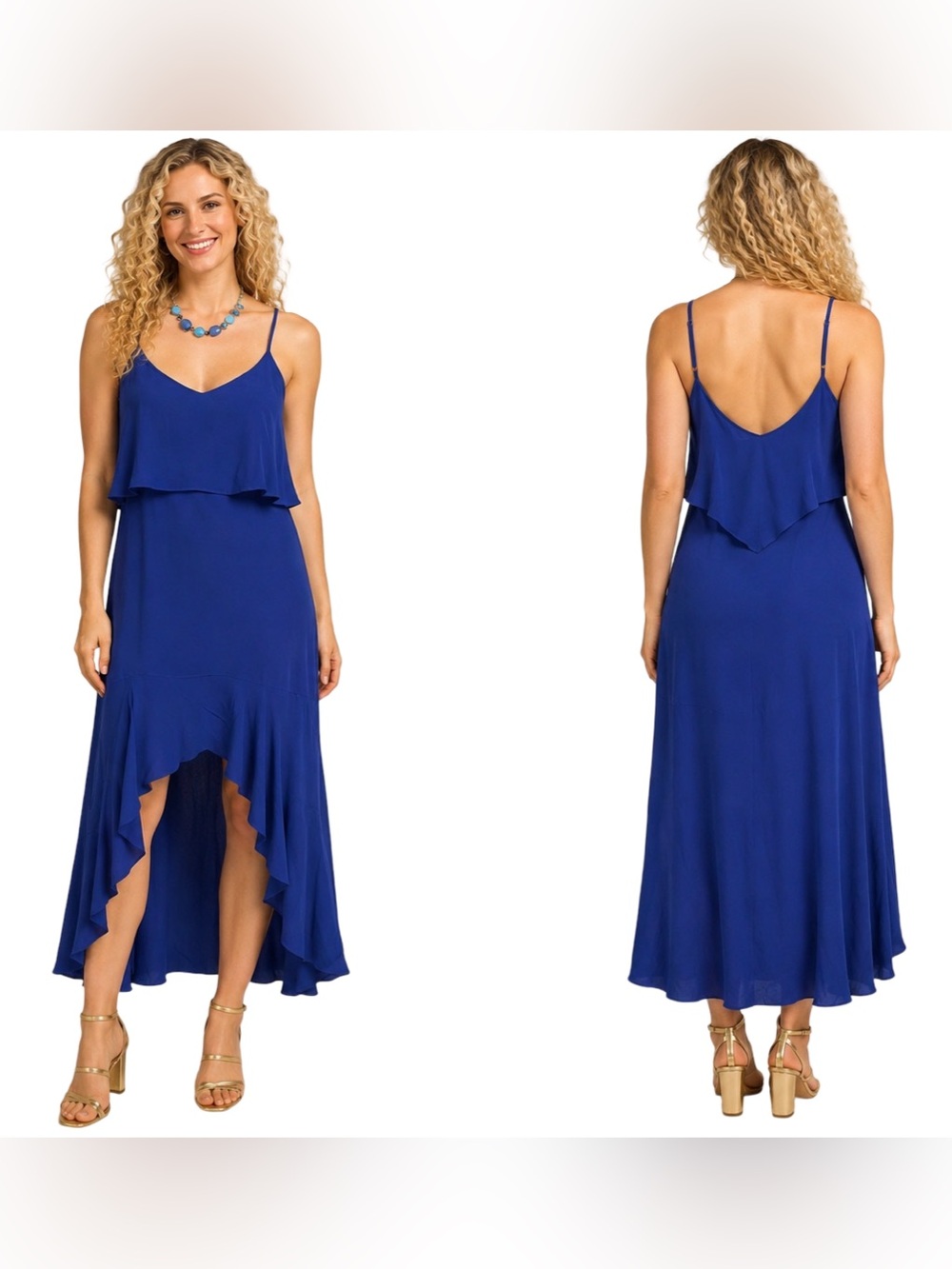 Vintage Intermix silk slip dress. EUC